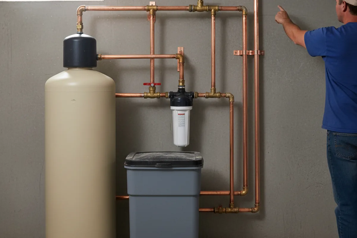 Whole-house water treatment system installed in Essexville